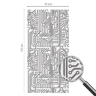 Película decorativa para janela privacidade Tema técnico