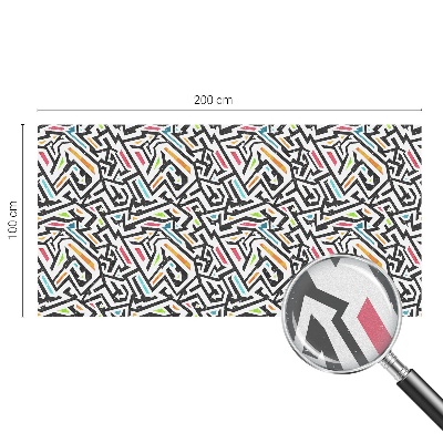 Película vidro janela privacidade Geometria abstrata