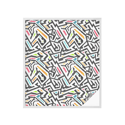 Película vidro janela privacidade Geometria abstrata