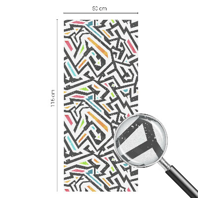 Película vidro janela privacidade Geometria abstrata