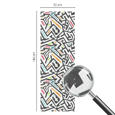 Película vidro janela privacidade Geometria abstrata