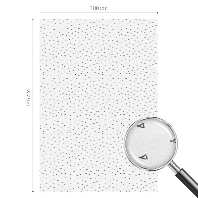 Película decorativa para janela privacidade Triângulos geométricos