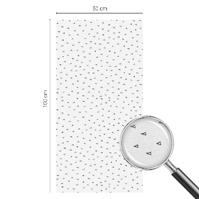 Película decorativa para janela privacidade Triângulos geométricos