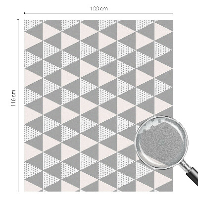 Vinil para vidro privacidade padrão vitral Geometria moderna