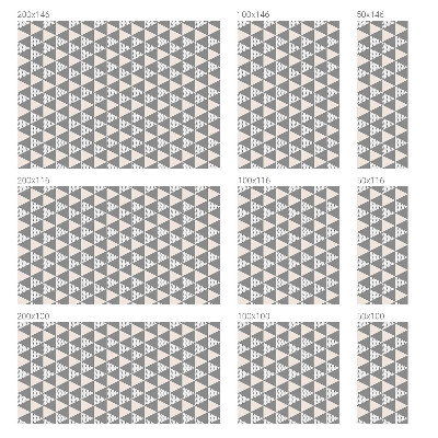 Vinil para vidro privacidade padrão vitral Geometria moderna