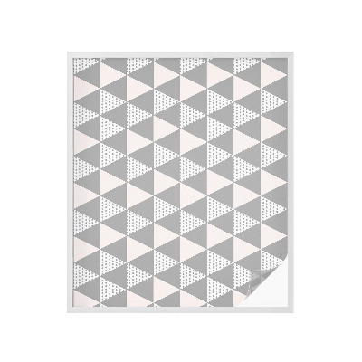 Vinil para vidro privacidade padrão vitral Geometria moderna