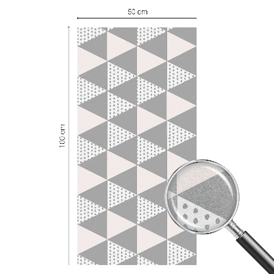 Vinil para vidro privacidade padrão vitral Geometria moderna
