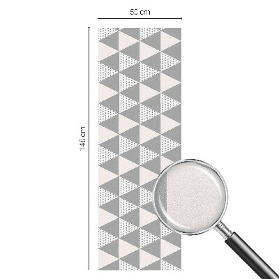 Vinil para vidro privacidade padrão vitral Geometria moderna