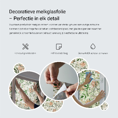 Película decorativa para janela privacidade Geometria ondulatória