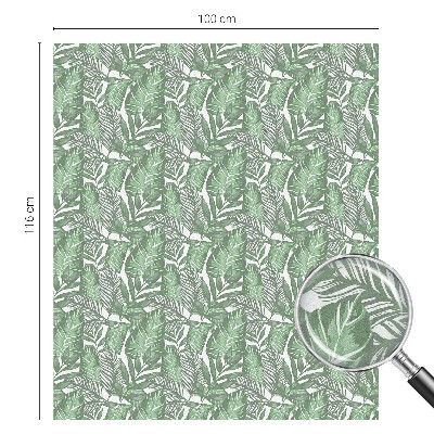 Película decorativa para janela privacidade Harmonia verde