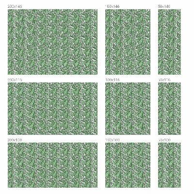 Película decorativa para janela privacidade Harmonia verde