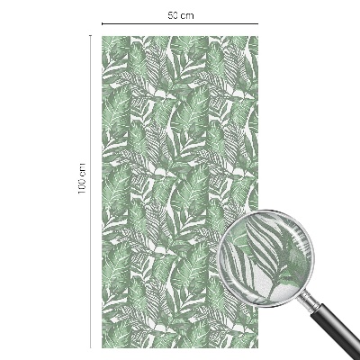 Película decorativa para janela privacidade Harmonia verde