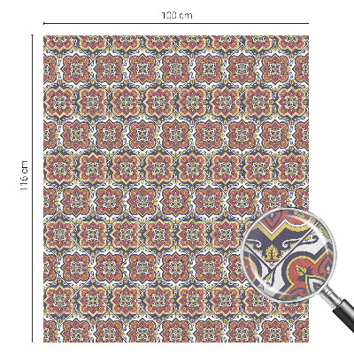 Película vidro janela privacidade Ornamento floral