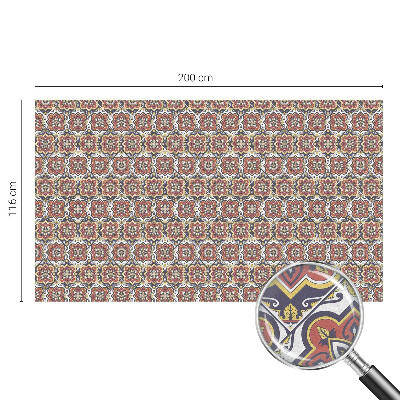 Película vidro janela privacidade Ornamento floral