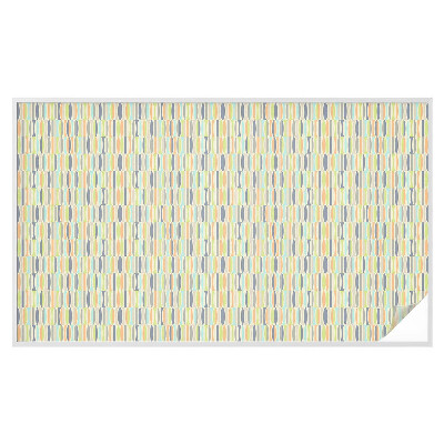 Película de vidro vitral autocolante Padrões ovais