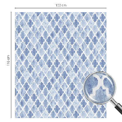 Película decorativa para janela privacidade Elegância da aquarela