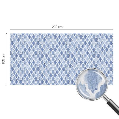 Película decorativa para janela privacidade Elegância da aquarela