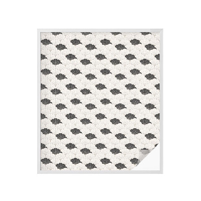 Película de privacidade para janela efeito vitral Fãs contrastantes