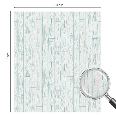 Película de vidro vitral autocolante Padrão de madeira