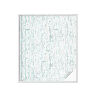 Película de vidro vitral autocolante Padrão de madeira