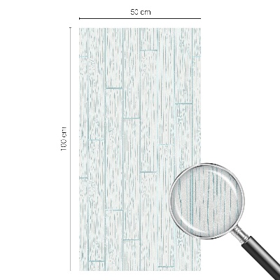 Película de vidro vitral autocolante Padrão de madeira