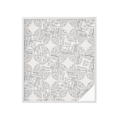 Vinil para vidro privacidade padrão vitral Simetria pacífica