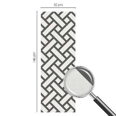 Película vidro janela privacidade Retângulos entrelaçados