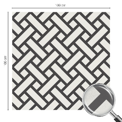 Película vidro janela privacidade Retângulos entrelaçados