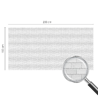 Película de privacidade para janela efeito vitral Textura de tijolo