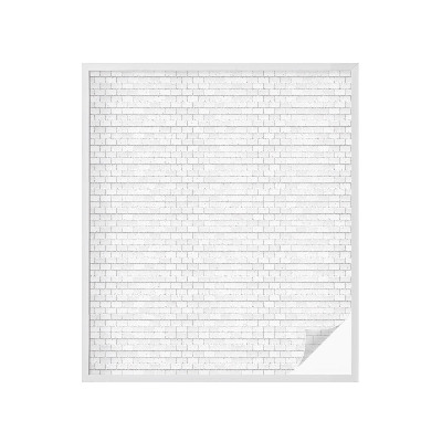 Película de privacidade para janela efeito vitral Textura de tijolo