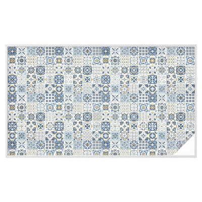 Vinil para vidro privacidade padrão vitral Azulejos de mosaico