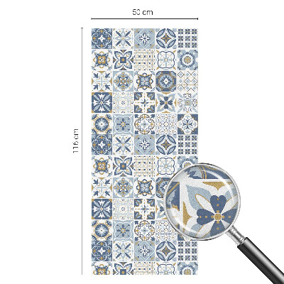 Vinil para vidro privacidade padrão vitral Azulejos de mosaico