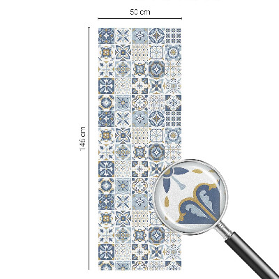 Vinil para vidro privacidade padrão vitral Azulejos de mosaico