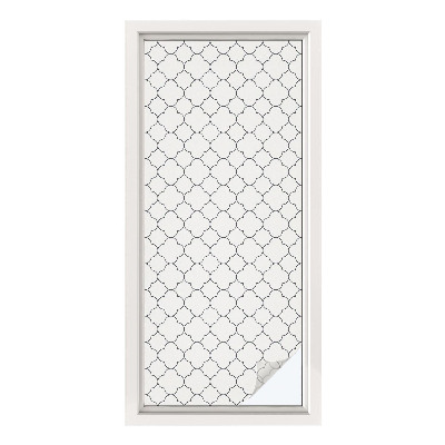 Película de vidro vitral autocolante Elegância simples