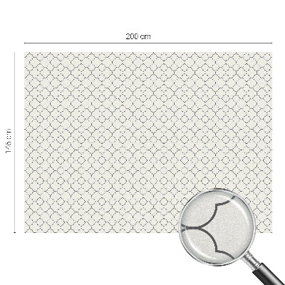 Película de vidro vitral autocolante Elegância simples