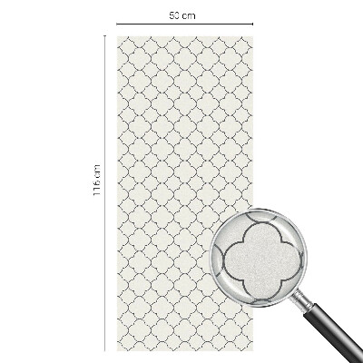 Película de vidro vitral autocolante Elegância simples