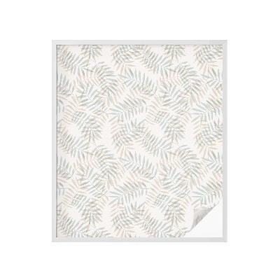 Película vidro janela privacidade Elegância frondosa