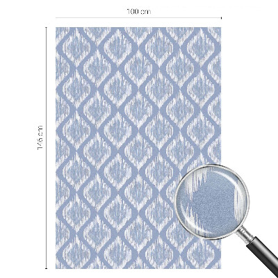 Película de privacidade para janela efeito vitral Diamantes étnicos