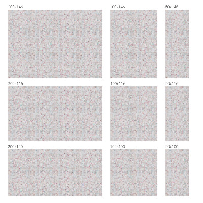 Película decorativa para janela privacidade Mosaico de pedra