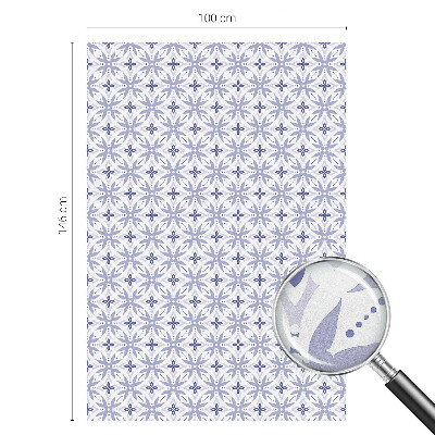 Vinil para vidro privacidade padrão vitral Padrões roxos