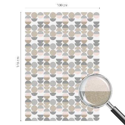 Vinil para vidro privacidade padrão vitral Padrões geométricos