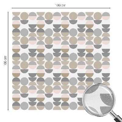 Vinil para vidro privacidade padrão vitral Padrões geométricos