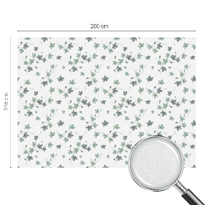 Película de privacidade para janela efeito vitral Videira verde