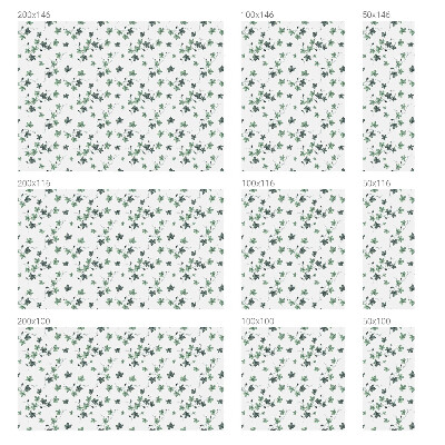 Película de privacidade para janela efeito vitral Videira verde