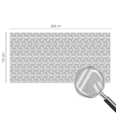 Vinil para vidro privacidade padrão vitral Linhas minimalistas