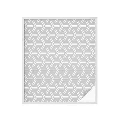 Vinil para vidro privacidade padrão vitral Linhas minimalistas