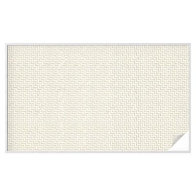 Película de vidro vitral autocolante Elegância em espinha de peixe