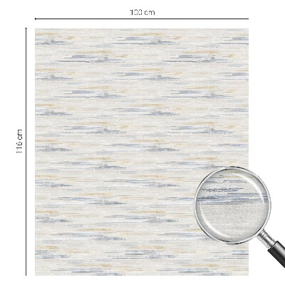 Película de privacidade para janela efeito vitral Listras abstratas