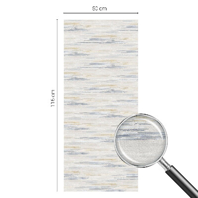 Película de privacidade para janela efeito vitral Listras abstratas