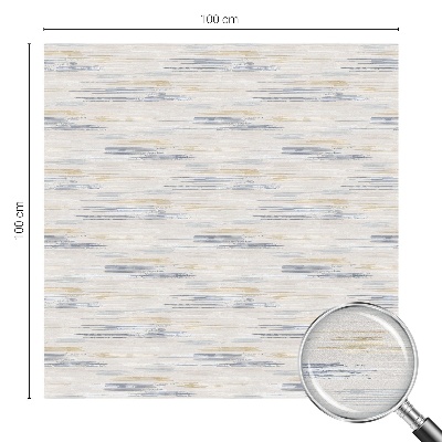 Película de privacidade para janela efeito vitral Listras abstratas